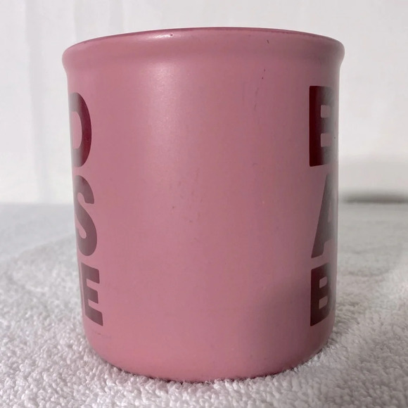 Abbott Pink Burgundy Ceramic Bad Ass  Babe Mug Coffee Cup - Picture 6 of 12